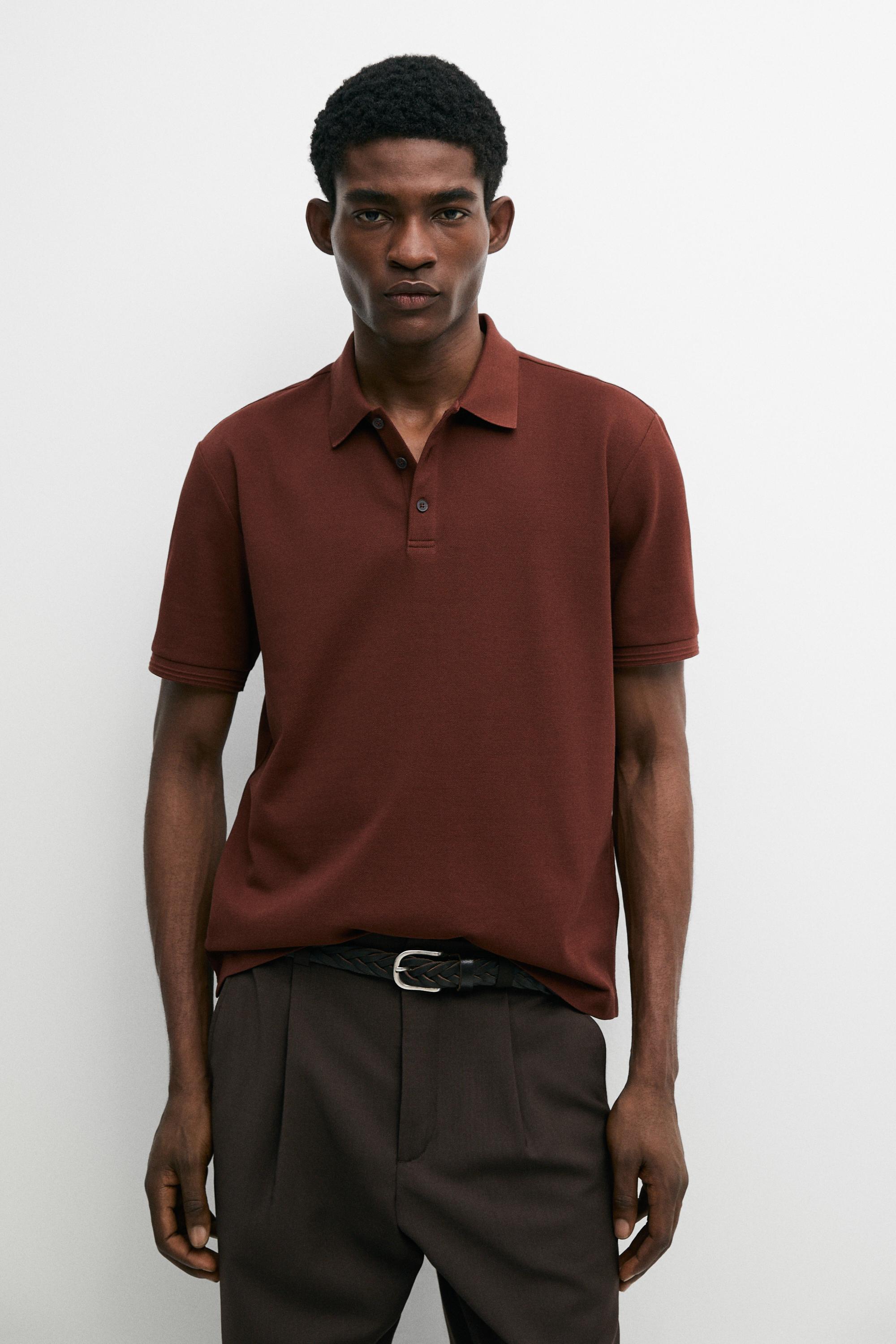 100% cotton short sleeve polo shirt